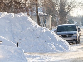 Snow pile