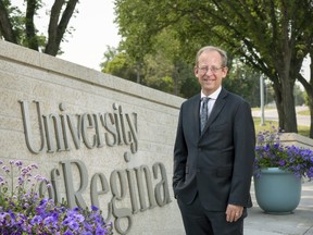 University of Regina president Dr. Jeff Keshen