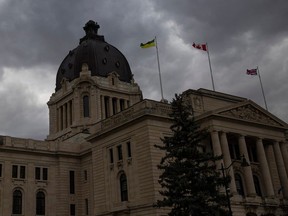 The Saskatchewan Legislative Building on Oct. 19, 2023 in Regina.