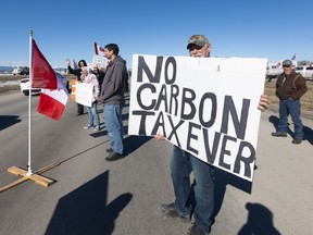 carbon tax protest