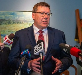 Saskatchewan Premier Scott Moe says communication must improve after Jeremy Harrison controversy.