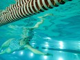 Jenna Oakley swims