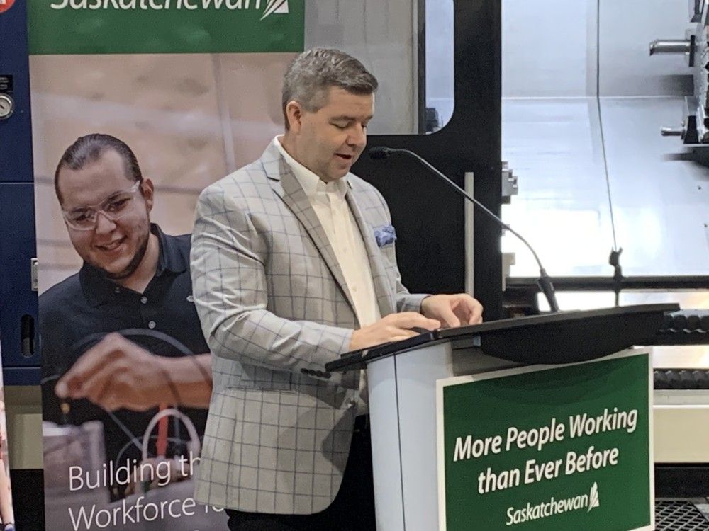 Jeremy Harrison offers little comment on Sask. legislature controversy