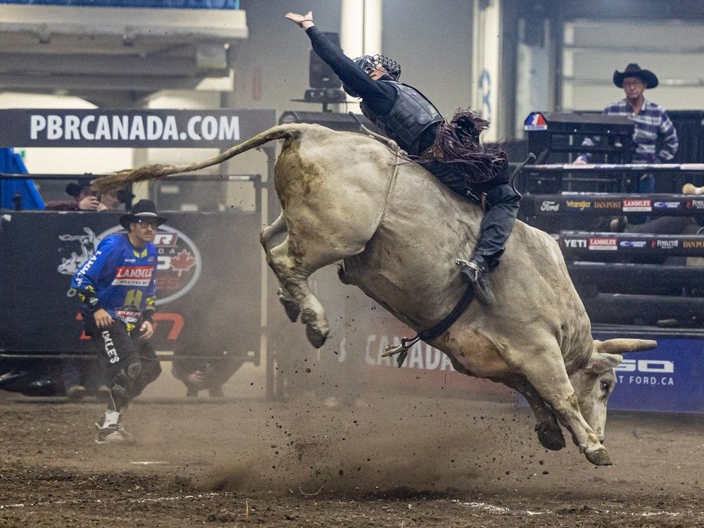 Teenager John Crimber dominates at PBR Saskatoon Classic