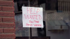 Help wanted sign