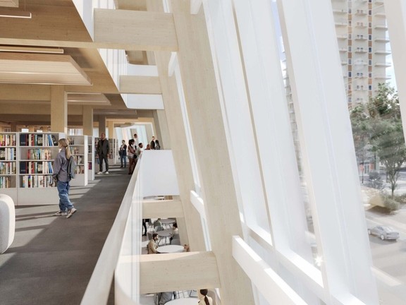 Latest renderings of downtown branch released: Saskatoon Public Library ...