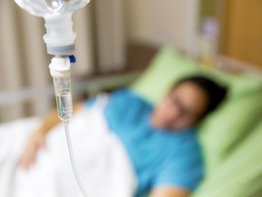 hospital patient