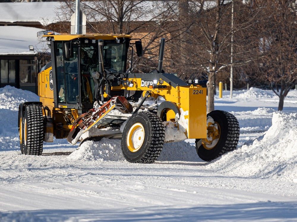City crews are taking longer than expected to clear snow from some streets after winter storms.