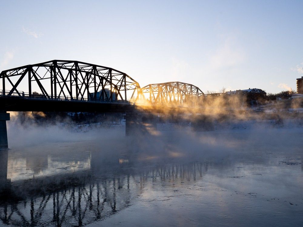 brutal cold Saskatoon