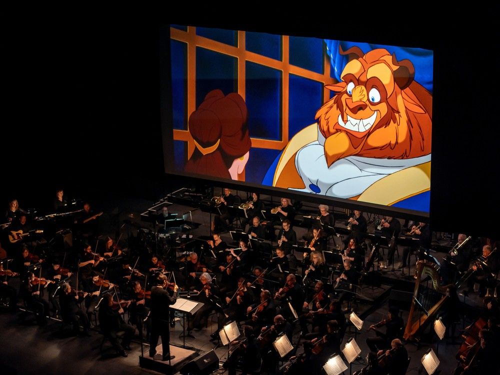 Saskatoon Symphony Orchestra performs Disney's Beauty and the Beast in Concert