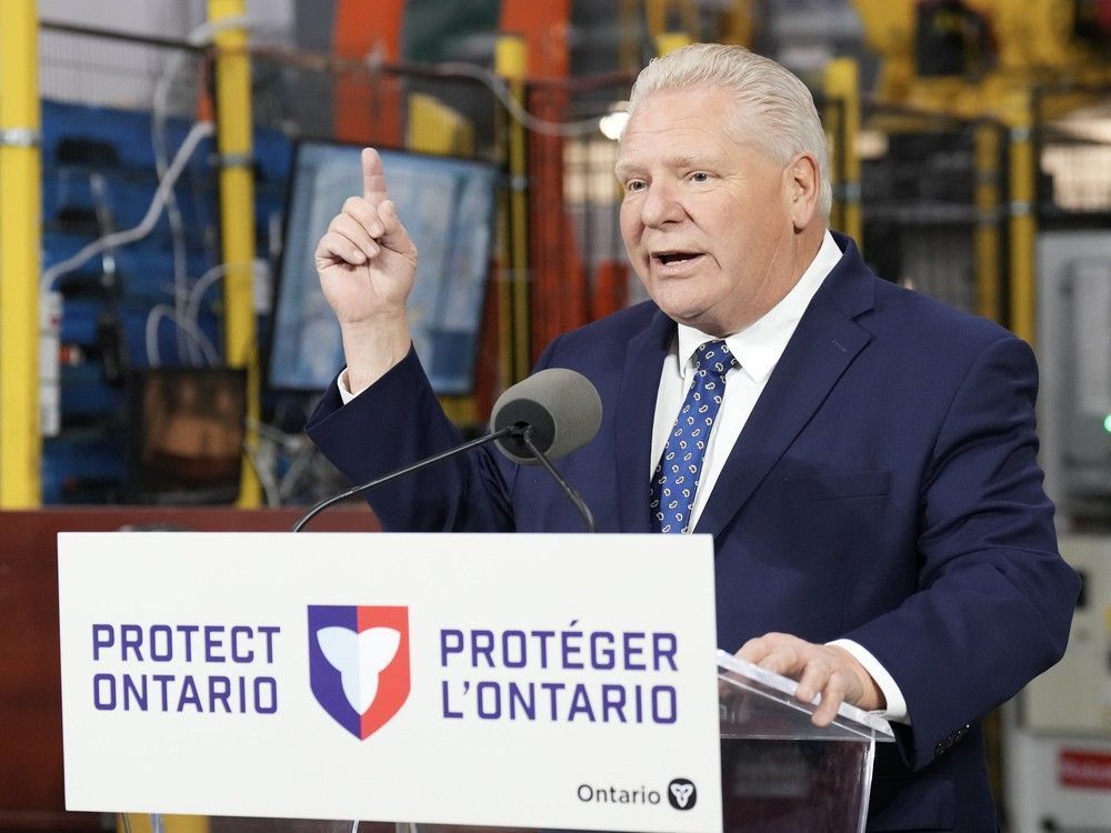 Ontario Premier Doug Ford said he is disappointed in the recent agreement, which would see Canadian auto industry workers compete with Chinese auto workers that are making significantly lower wages.