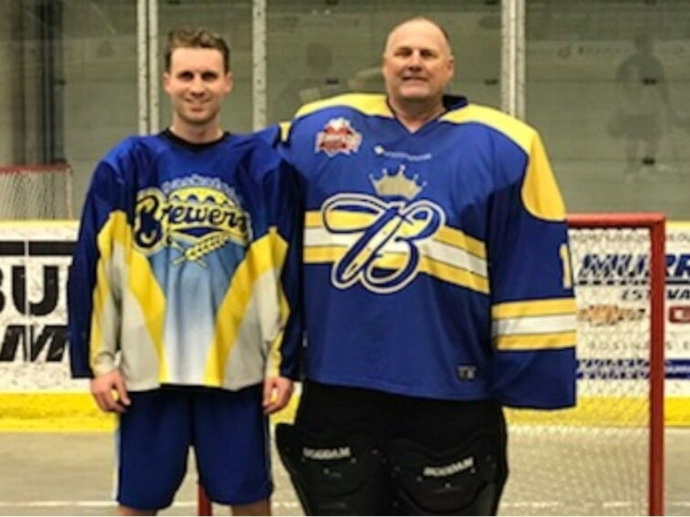 Shawn Saunders, who grew up in Biggar, has been involved in lacrosse since 1970 and was still playing in his 50s alongside his two sons.