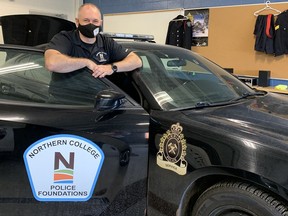 After almost two decades with the Timmins Police Service, Rick Lemieux has moved on to become Northern College's new coordinator for the Police Foundations program. He said his goal is to help police foundations students connect with the community.

Elena De Luigi/The Daily Press