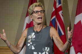 Premier Kathleen Wynne