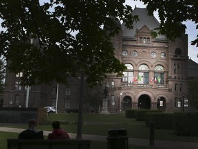 Photo of Queen's Park in Toronto on Oct. 13, 2017. (Veronica Henri/Toronto Sun)