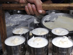 Cops say a bitter bride killed 15 members of her husband's family using poisoned lassi.