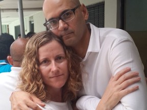 Neil Bantleman and his wife Tracy. The former Calgary teacher has been living a nightmare inside an Indonesian prison.