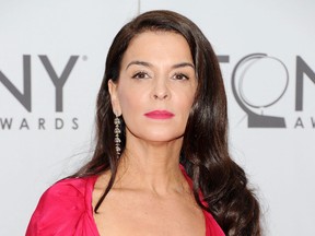 Annabella Sciorra attends the 65th Annual Tony Awards at the Beacon Theatre on June 12, 2011 in New York City.  (Photo by Jason Kempin/Getty Images)