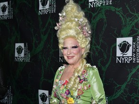 Bette Midler attends her 2017 Hulaween event benefiting the New York Restoration Project at Cathedral of St. John the Divine on October 30, 2017 in New York City.