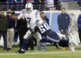 Jacoby Brissett (left) will remain the starting QB for the Indianapolis Colts after Andrew Luck suffered a setback while rehabbing his shoulder. There’s talk Luck could be out for the season.