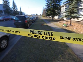 Police tape. Gavin Young/Postmedia