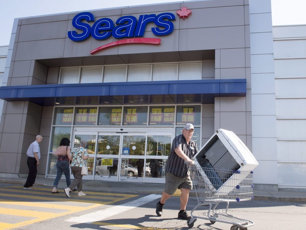 Last day Sears Canada will honour extended warranties Toronto Sun