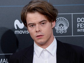 Charlie Heaton attends 'Marrowbone' premiere during 65th San Sebastian Film Festival on September 27, 2017 in San Sebastian, Spain.