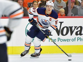 Connor McDavid against the Flyers (Getty Images)