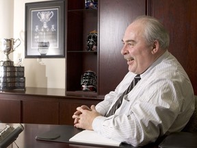 David Branch in his Toronto office in 2016 (Postmedia)