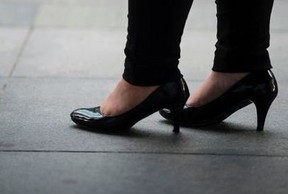 High heels (NOEL CELIS/AFP/Getty Images)
