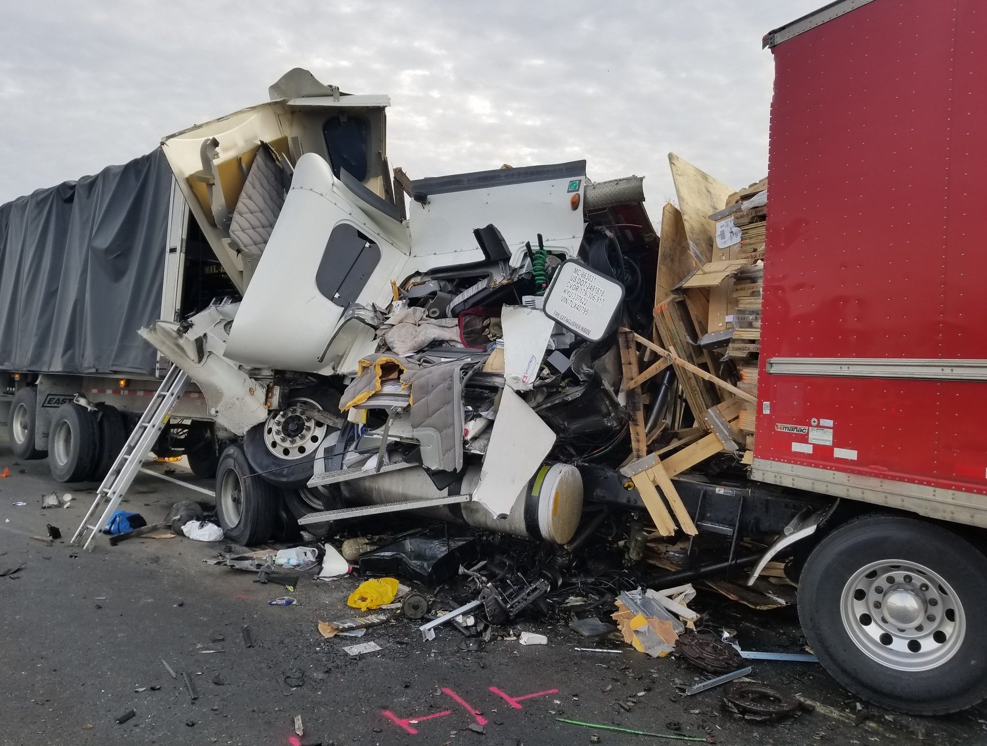 Driver inattention eyed in deadly Hwy. 401 triple commercial truck ...