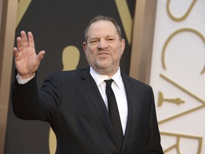 The Television Academy will hold a disciplinary hearing in November that could lead to Harvey Weinstein's membership being terminated. (Jordan Strauss/Invision/AP, File)