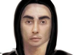 Composite sketch of man wanted in an aggravated assault/robbery investigation