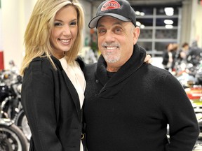 Alexis Roderick and Billy Joel. (WENN)