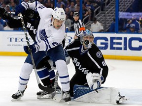 James van Riemsdyk is one of the NHL's top tippers (Mike Carlson/Getty Images)