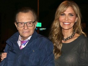 Larry King and his wife Shawn. (Radar File Photo)
