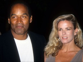 O.J. Simpson and Nicole Brown Simpson. (Radar Photo)