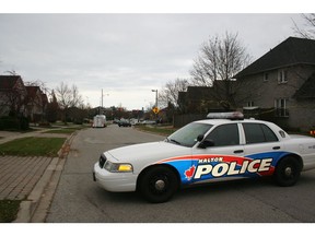 A Halton Police cruiser.