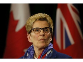 Premier Kathleen Wynne.