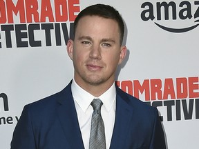 In this Aug. 3, 2017 file photo, actor Channing Tatum arrives at the premiere of "Comrade Detective" in Los Angeles. Tatum is no longer developing a film with The Weinstein Company about a boy dealing with the aftermath of sexual abuse.  The film was to be based on author Matthew Quick’s book “Forgive Me Leonard Peacock.” (Photo by Jordan Strauss/Invision/AP, File)