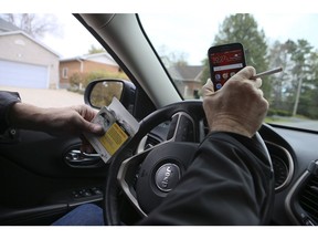 Photo illustration to show some of the ways drivers are distracted and photographed on Thursday October 26, 2017.