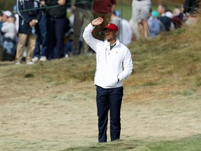 Tiger Woods in New Jersey on Sept. 30, 2017 (Getty Images)