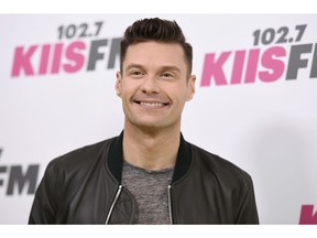 Ryan Seacrest arrives at Wango Tango at StubHub Center on Saturday, May 13, 2017, in Carson, Calif. (Photo by Richard Shotwell/Invision/AP)
