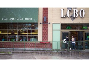 An LCBO outlet. (Ashley Fraser/Postmedia)