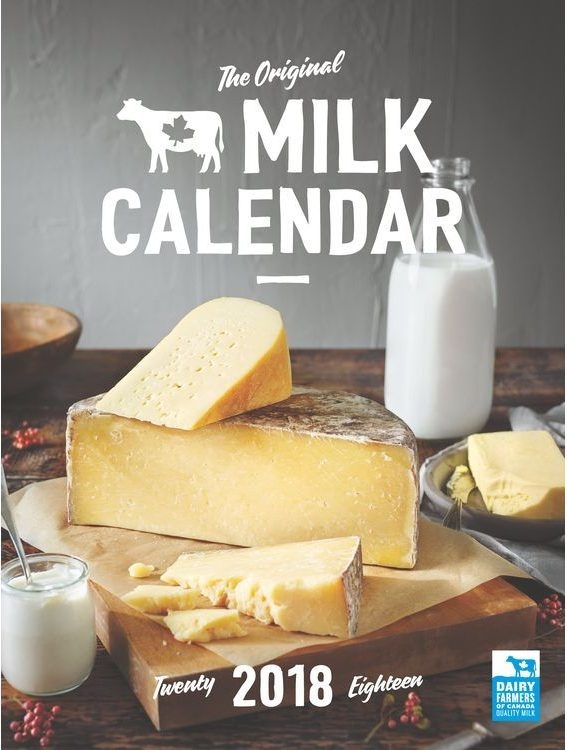 The Milk Calendar is on the way! Toronto Sun
