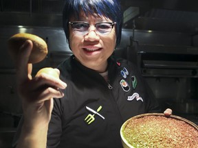 Chef Alvin Leung discusses his experiences with diabetes Nov. 23, 2017.on Thursday November 23, 2017. November is Diabetes Month.