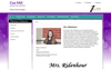 Katherine Ridenhour`s profile on Cox Mill High School`s website. (Screengrab)