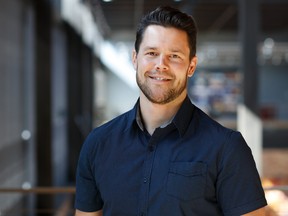 Brendan Beesley is photographed on October 10, 2017 at Pixar Animation Studios in Emeryville, Calif.