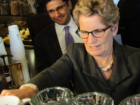 Premier Kathleen Wynne