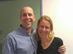 Terrance Sullivan and his sister Shannon, who vanished nine months ago and was found safe in France.